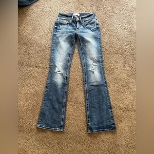 BKE STELLA SLIM FIT, Low Rise Bootcut Jeans 24x31 1/2